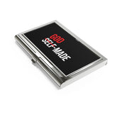 God Made Business Card Holder - Black